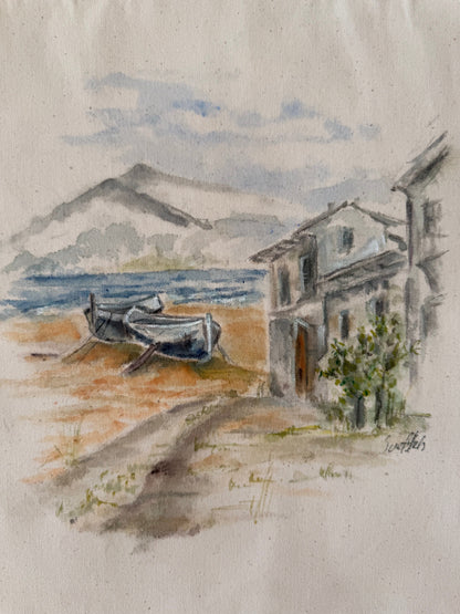 Indkøbstaske - Strand