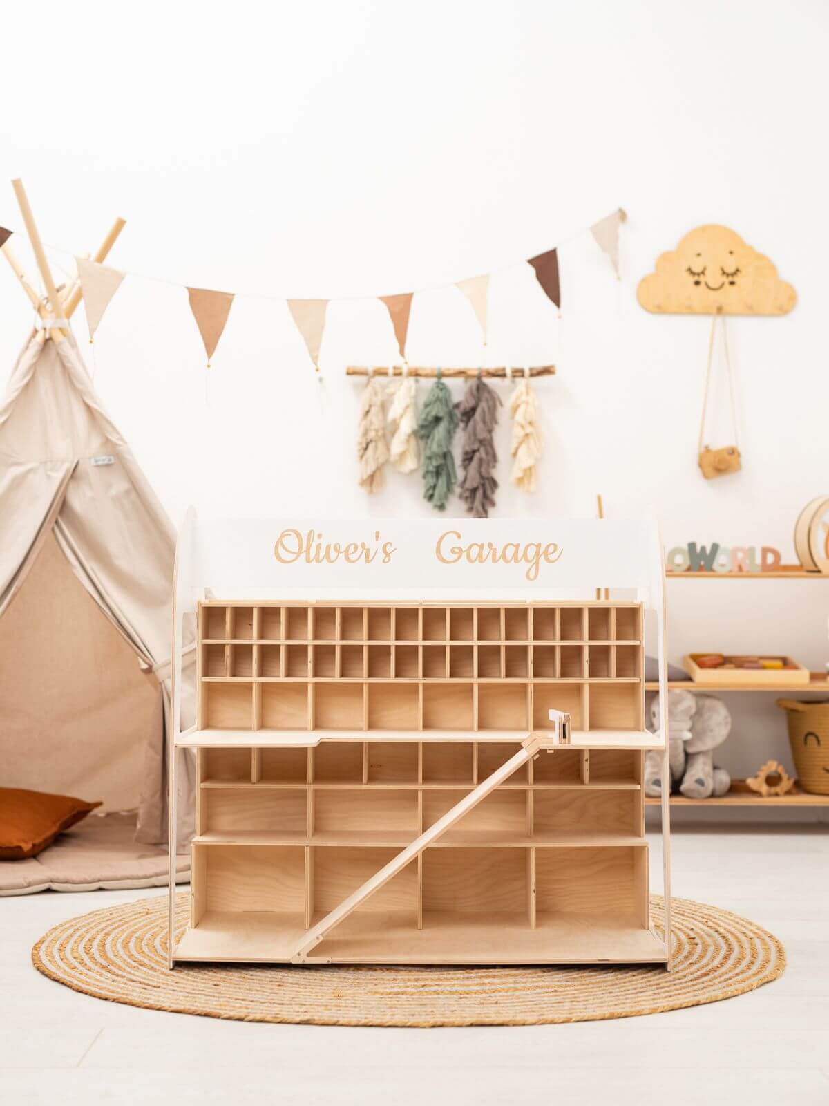 toy car storage organizer