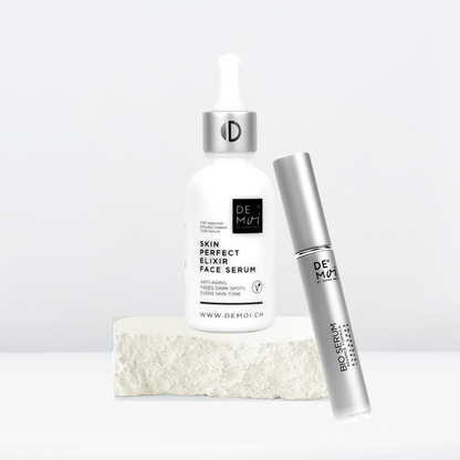 Power Duo: Serum Bio Zaawansowana Formuła Rzęsy + Brwi i Eliksir Perfekcyjnej Skóry Serum na Twarz