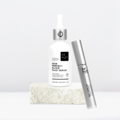 Power Duo: Serum Bio Zaawansowana Formuła Rzęsy + Brwi i Eliksir Perfekcyjnej Skóry Serum na Twarz