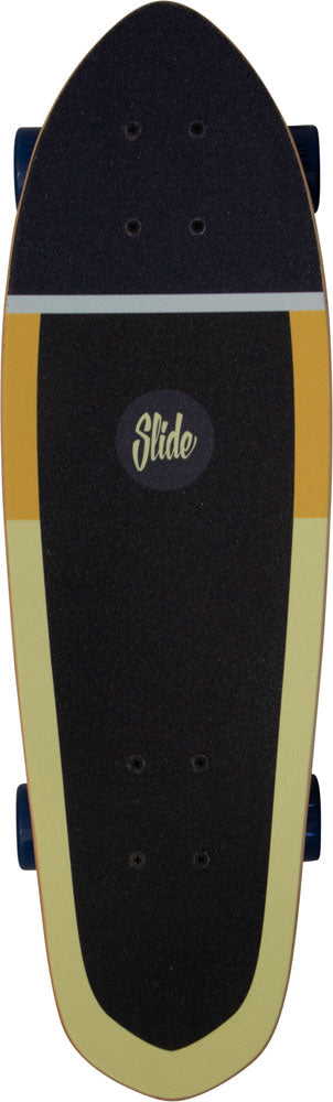 Slide Cruiser Board | 28-Zoll | Stripes Yellow