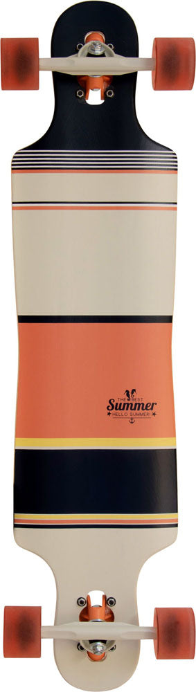 Slide | Longboard | 38-Zoll | Orange