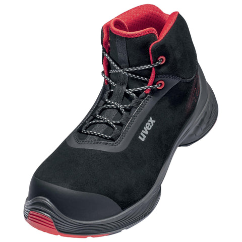 leichter S3-Sicherheitsschnürstiefel- uvex 1 G2 Sicherheitsschuh S3 Stiefel Weite 10