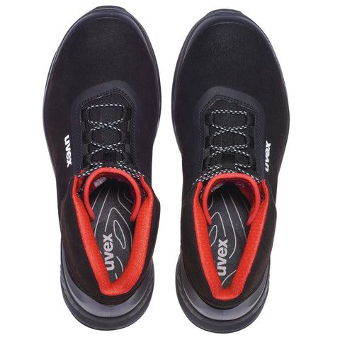 leichter S3-Sicherheitsschnürstiefel- uvex 1 G2 Sicherheitsschuh S3 Stiefel Weite 10