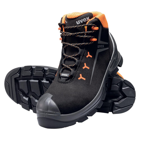 Leichtgewichtiger und flexibler- uvex 2 STX Sicherheitsschuh S3 Stiefel Weite 11