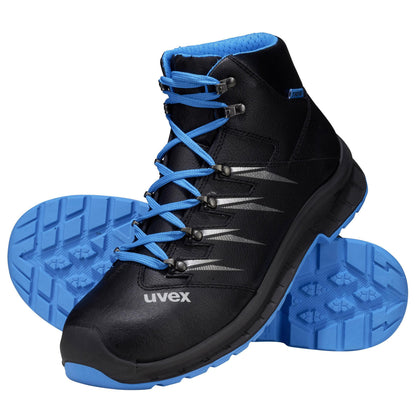 trend Schnürstiefel- uvex 2 trend Sicherheitsschuh S3 Stiefel