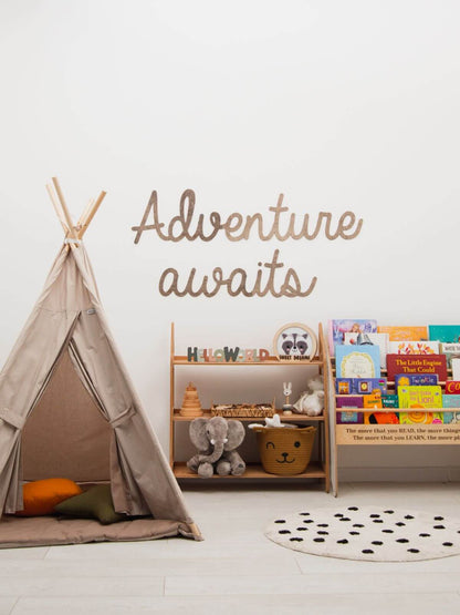 letter wall decor for nursery