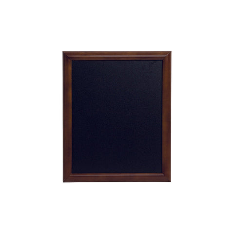 Securit® Kreidetafel mit Holzrahmen, Dunkelbraun, 70x90cm, Outdoor