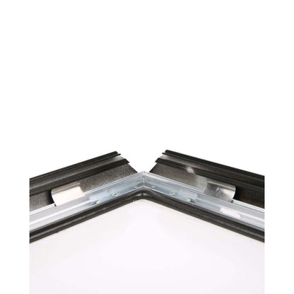Kundenstopper Alu Classic Wasserfest, DIN A1, Schwarz, Outdoor