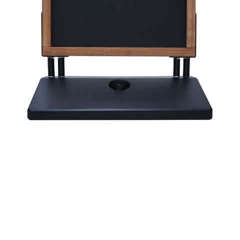 Holz Kundenstopper mit Wassertank, DIN A1, Magnetisch, Outdoor