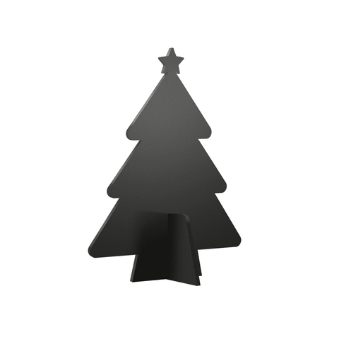 Securit® Tischkreidetafel 3D, "Weihnachtsbaum", 14x22cm
