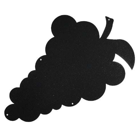 KalaMitica® Magnetische Kreidetafel "Traube", 56x37cm, Schwarz/Anthrazit