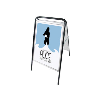 Kundenstopper Stahlrohr Classic, Outdoor