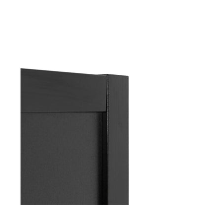 Securit® Holz Kundenstopper T-Fuss, 115x56cm, Schwarz, Outdoor