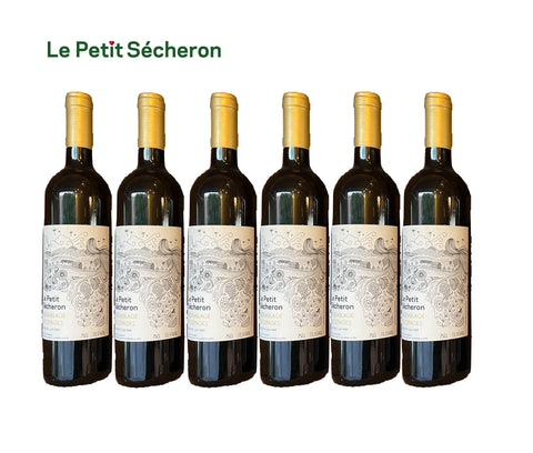 Le Petit Sécheron - MÉLANGE DE CÉPAGES - VIN BLANC - 6x bouteilles