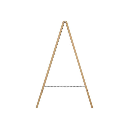 Holz Kundenstopper 95x54cm, Magnetisch, Buche, Outdoor