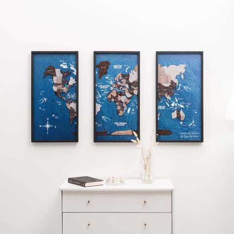 triptych wall art