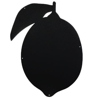 KalaMitica® Magnetische Kreidetafel "Zitrone", 38x56cm, Schwarz