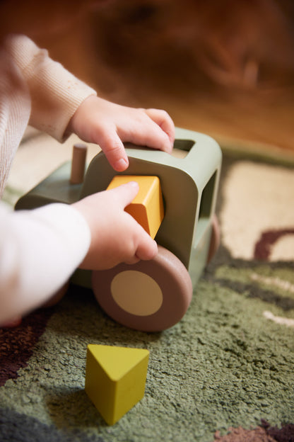 FILIBABBA - Trekk-Traktor Form Sorterer - Morsomt & Læring! 🚜✨