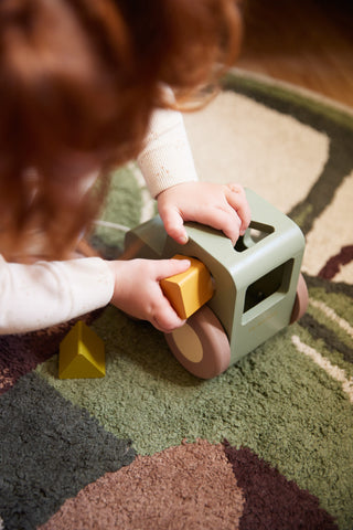 FILIBABBA - Trekk-Traktor Form Sorterer - Morsomt & Læring! 🚜✨