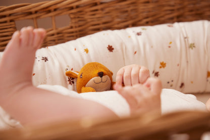 FILIBABBA - Freya Fox Rattles with Teether - Bäbisens Glädje 🦊💖