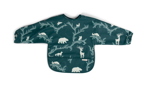 FILIBABBA - Śliniak z rękawami 'Noc' - Magia Czasu Posiłku 🌟👶