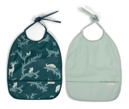 FILIBABBA - Nappar med band 2-pack - Måltidens magi 🌟