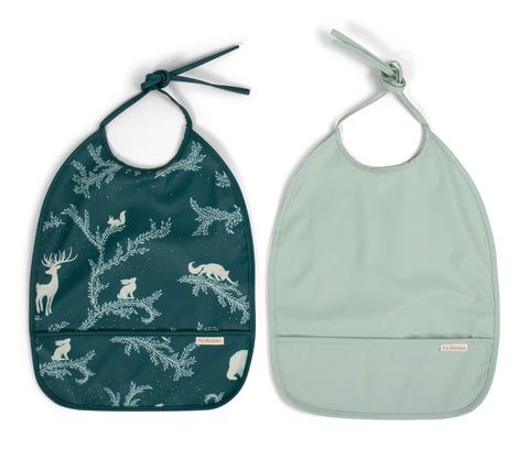 FILIBABBA - Nappar med band 2-pack - Måltidens magi 🌟