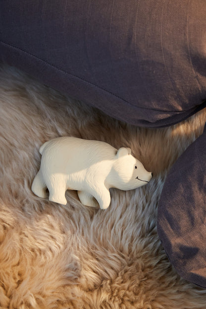 FILIBABBA - Polly isbjörnen tuggleksak - Helt naturligt kul 🐻‍❄️