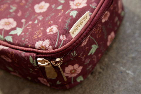 FILIBABBA - Fallblommor Kylväska - Ekovänlig Stil 🌸❄️