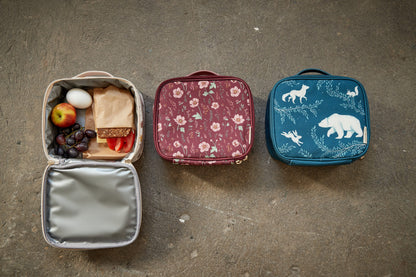 FILIBABBA - Fallblommor Kylväska - Ekovänlig Stil 🌸❄️