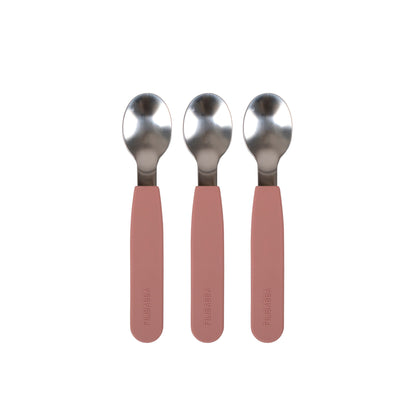 FILIBABBA - Silikon Sked Set (3-Pack) - Perfekt för Små Ätare 🍽️✨