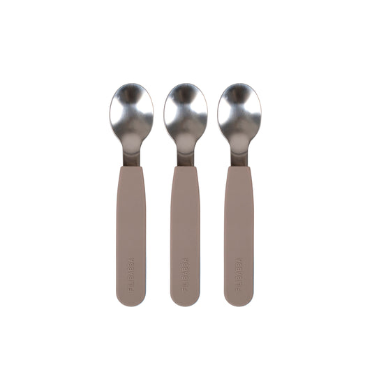 FILIBABBA - Silikon Skedset 3-Pack - Perfekt för Små Matälskare 🍽️✨