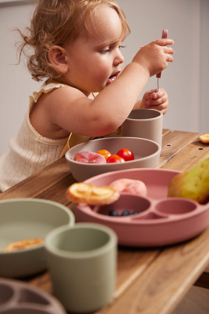 FILIBABBA - Siliconen Kom Set - Rommelvrije Maaltijden voor Kinderen! 🍽️🍼
