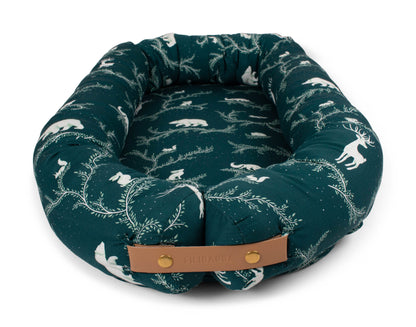 FILIBABBA - Babynest Natttryck - Bekväm & Säker Sömn 🌜✨