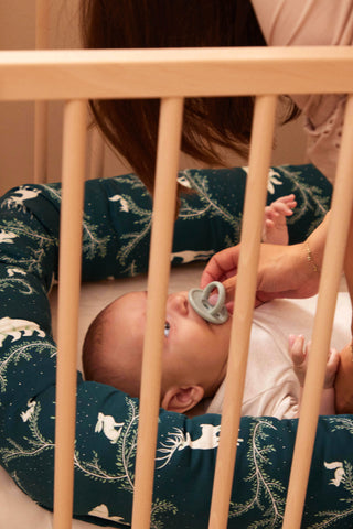 FILIBABBA - Babynest Natttryck - Bekväm & Säker Sömn 🌜✨