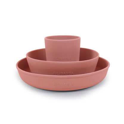 FILIBABBA - Set da Pranzo in Silicone - Elegante e Funzionale 🍽️