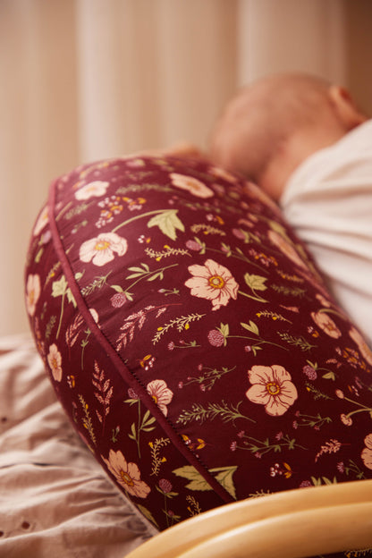 FILIBABBA - Подушка для годування "Осінні квіти" - Затишний комфорт 🌸