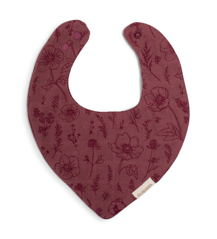 FILIBABBA - Baby Bib Fall Flowers - Eco-friendly Elegance 🌿✨