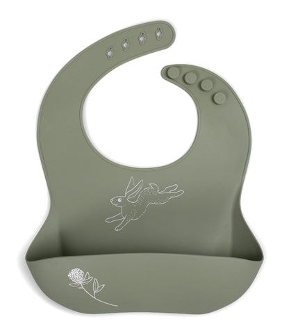 FILIBABBA - Bavaglino in Silicone - Design Carino di Coniglietto 🐰