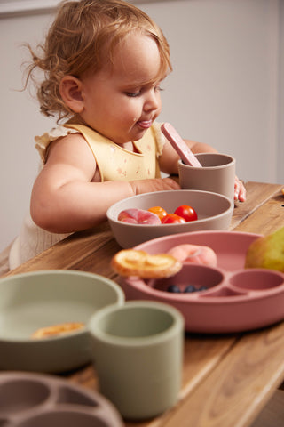 FILIBABBA - Silikon-Lätzchen Esskastanien - Halte die Mahlzeit sauber! 🍂✨