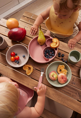 FILIBABBA - Silikon-Lätzchen Esskastanien - Halte die Mahlzeit sauber! 🍂✨