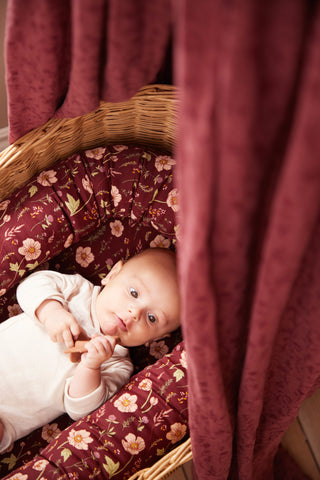 FILIBABBA - Niche pour bébé Fleurs d'automne - Confort d'automne douillet 🌸🍂