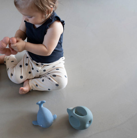 FILIBABBA - Christian the Whale Teether - Playful Nordic Charm 🐳✨