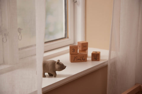 FILIBABBA - Bertram björnen nappring - Naturligt kul för bebisar 🐻🍼