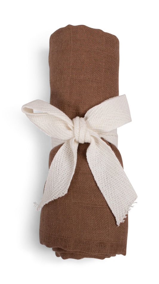 FILIBABBA - GOTS Brownie Muslin Cloth - Essenziale Cura del Bambino 🌿👶