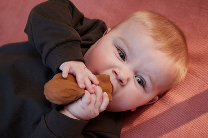 FILIBABBA - Sonja l'Hérisson Teether - Amusement Naturel pour Bébés 🐿️