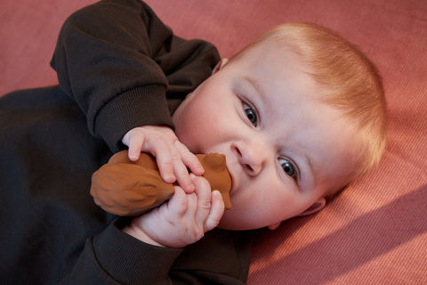 FILIBABBA - Sonja l'Hérisson Teether - Amusement Naturel pour Bébés 🐿️