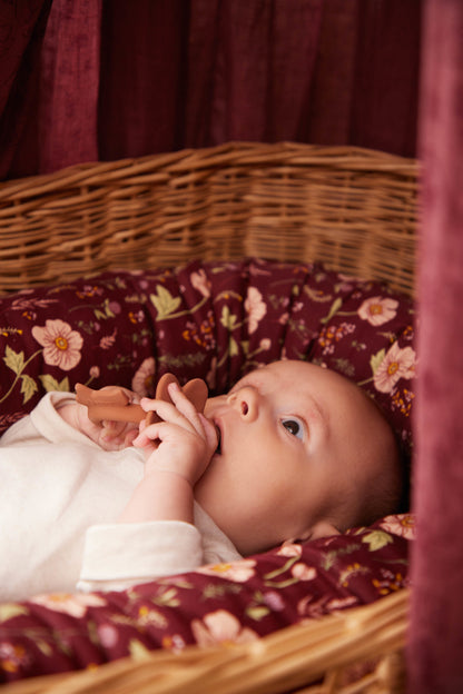 FILIBABBA - Bloemen Bijtring - Natuurlijke Comfort voor Baby's 🌸🍼