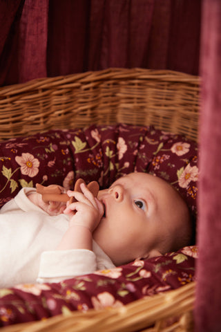 FILIBABBA - Bloemen Bijtring - Natuurlijke Comfort voor Baby's 🌸🍼